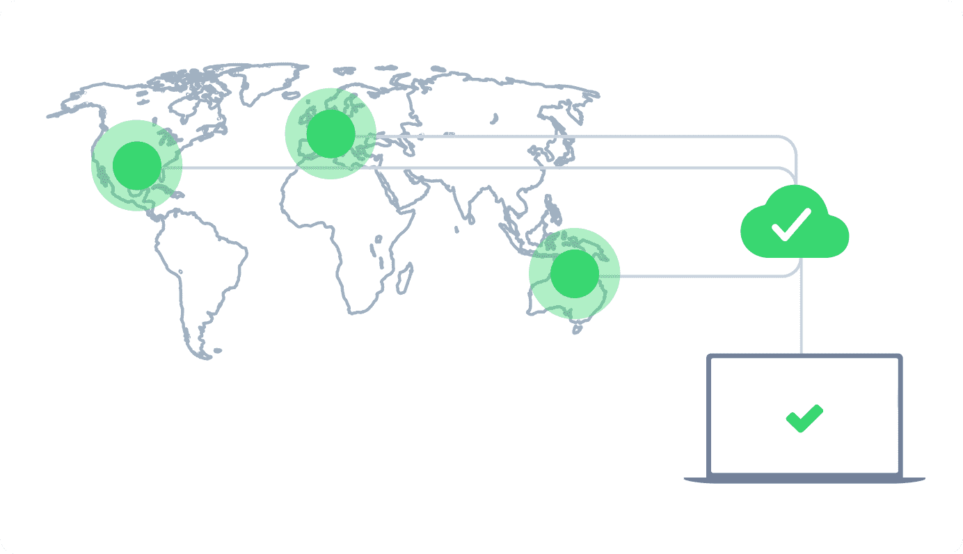 Multi-location checks