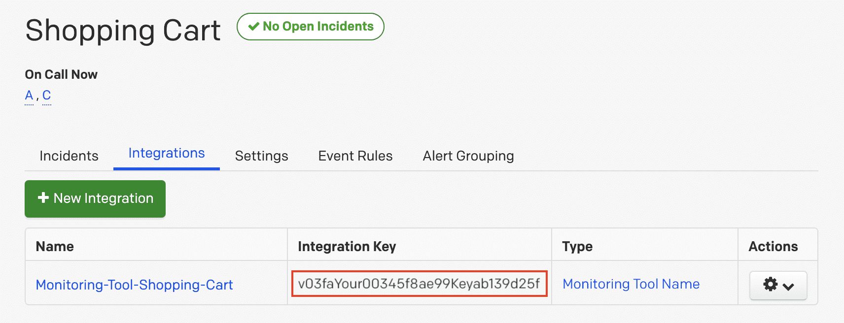 pagerduty integration setup process