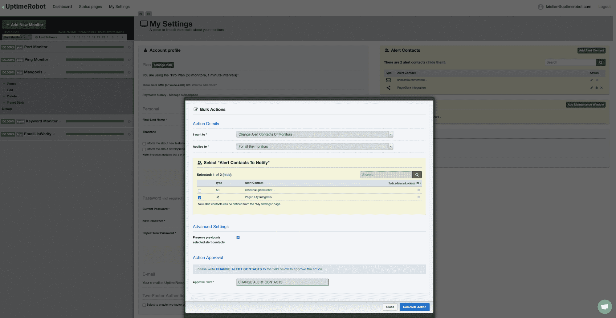 pagerduty integration setup process