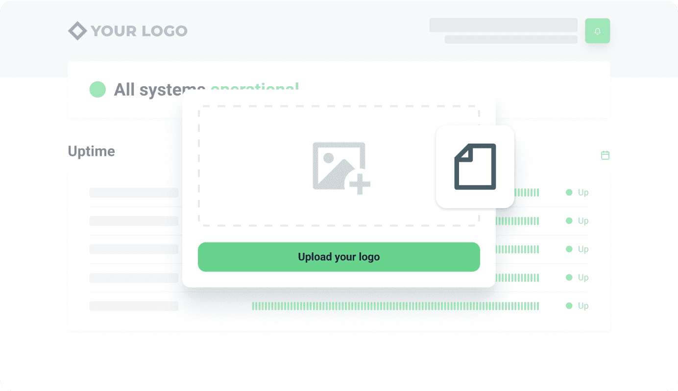 White-labeled Status pages